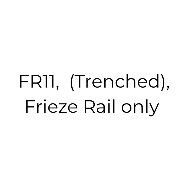 FR11,  (Trenched), Frieze Rail only (plm) 5.4m Length