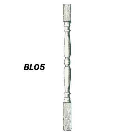 BL05, Balusters, Turned, 1000 x 42 x 42mm