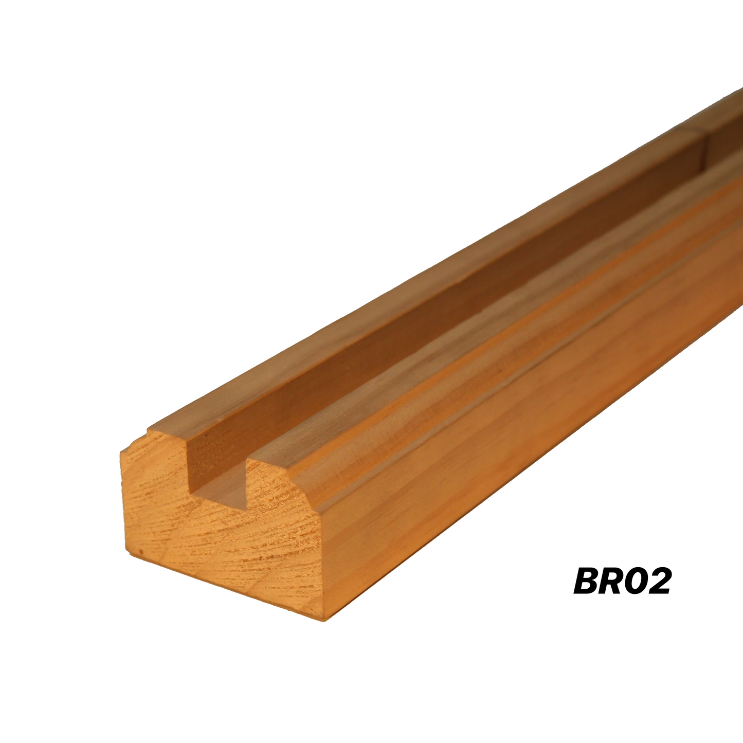 BR02-1, Balustrading Bottom rail, 75 x 42mm x 5.4m (42 reb)