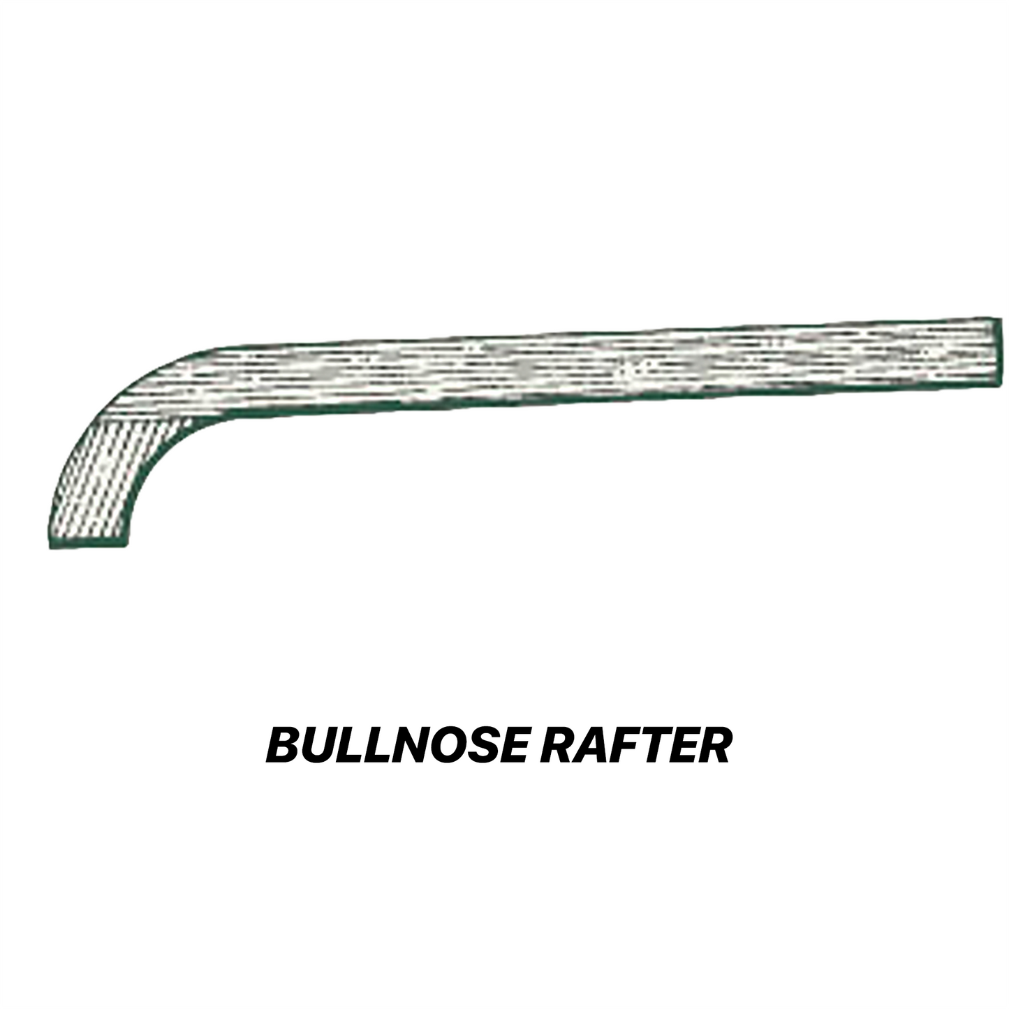 Rafters- Bullnose Hips (Timber size: 175mm x 42mm)