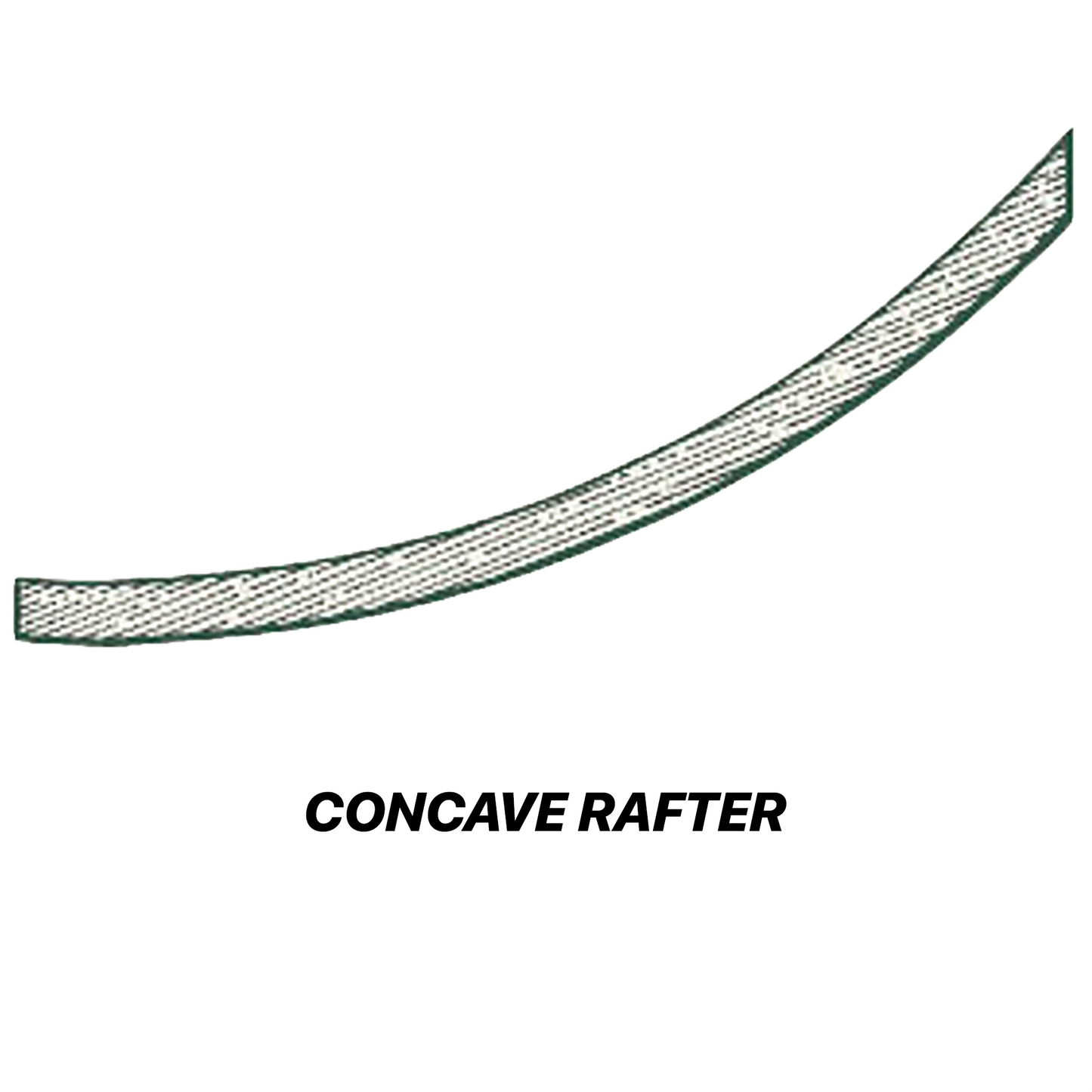 Rafters- Concave Hips (Timber size: 175mm x 42mm)