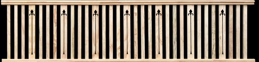 HR02-BR02, Balustrading Assembled